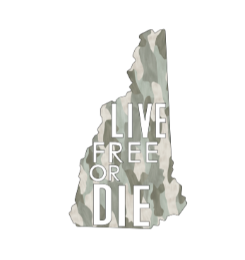 New Hampshire Sticker vinyl sticker